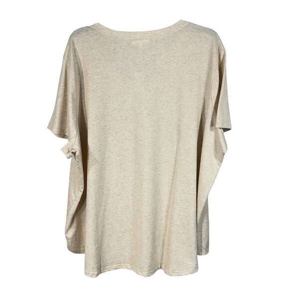 Maurice’s 3X-Large T-Shirt Top Fall Vibes Pumpkins V-Neck Stretch Short Sleeves - Picture 4 of 7